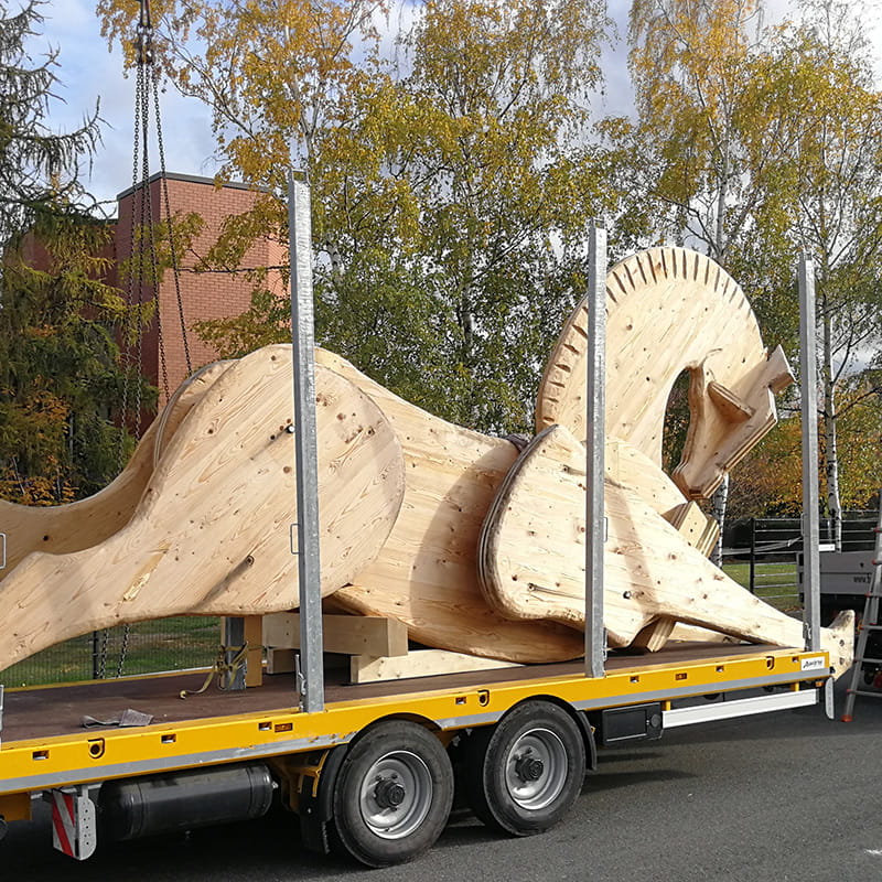 Transport von Iühofen nach Goslar